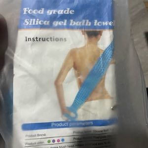 Silicone bath towel
New 2 Pc